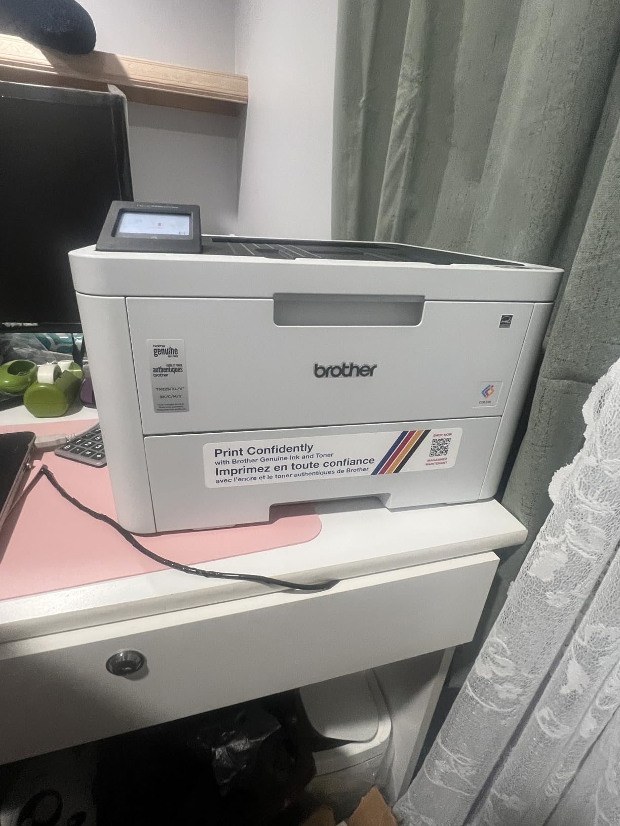 Brother HL-L3280CDW Wireless Compact Digital Color Printer with Laser Quality Output, Duplex, Mobile Printing & Ethernet customer photo 2