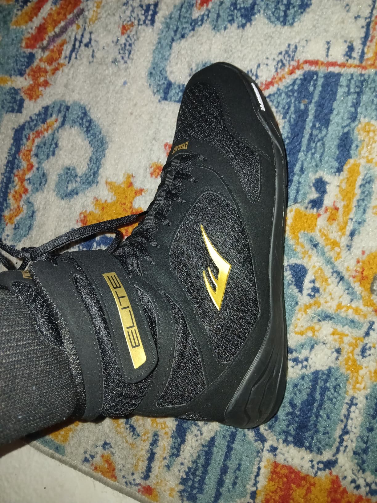Everlast Elite V2 Boxing Shoes: Your Ultimate Training Companion for Excellence and Durability Boxing Shoes, Elite 2 Shoes, Training Footwear customer photo 2