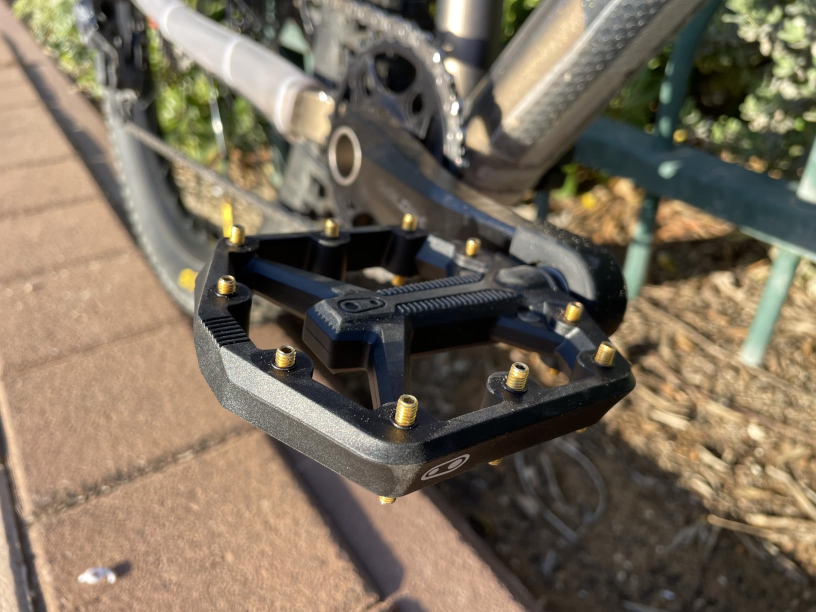 Crankbrothers Stamp Flat MTB Pedals - Size-Specific, Lightweight, Versatile, Durable Bike Pedals customer photo 1