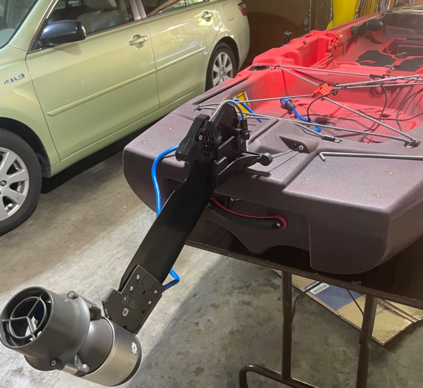 Bixpy K-1 Angler Pro Outboard Kit - Includes K1 Kayak Motor with Remote Control & Quick-Release Mount for Kayaks, Canoes, Paddleboards, Dinghies & Inflatable Boats customer photo 2