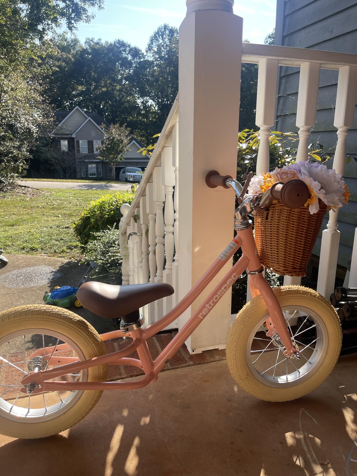 Retrospec Baby Beaumont Kids' Balance Bike for Toddlers, No Pedals, Cushioning Air Filled Tires for Boys and Girls Ages 18 Months - 3 Years customer photo 2