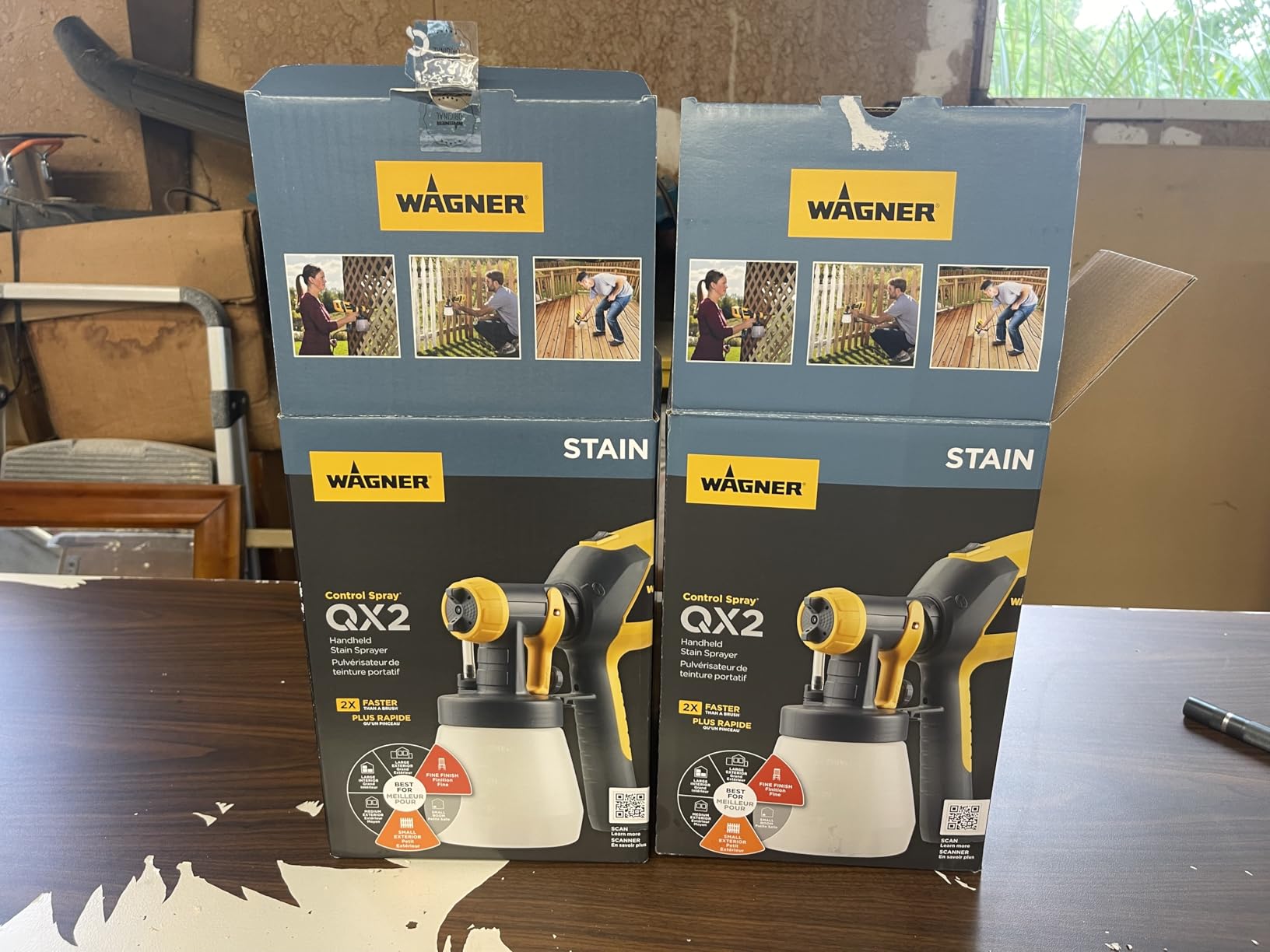 Wagner Spraytech 2419326 Control Spray QX2 HVLP Handheld Stain Sprayer customer photo 1