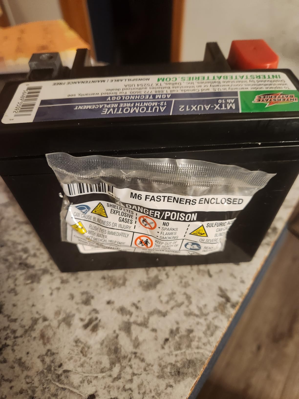Interstate Batteries Automotive Battery 12V 68Ah (Group Size 65) 750CCA SLI AGM Auto Battery Replacement for Cars, SUVs, Sedans, Trucks (MTX-65) customer photo 1