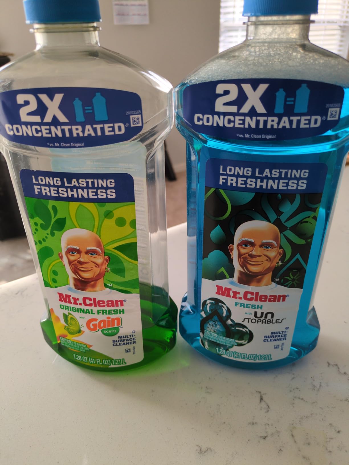 Mr. Clean 2X Concentrated Multi Surface Cleaner with Unstopables Fresh Scent 41 fl oz customer photo 2