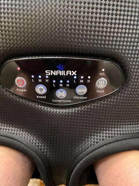 Snailax 2026 Shiatsu Foot Massager with Heat, Deep Kneading, Compression, Vibration, FSA Eligible Hsa Electric Feet Massage Machine for Plantar Fasciitis, Neuropathy, Remote Control, Gifts for Father customer photo 2