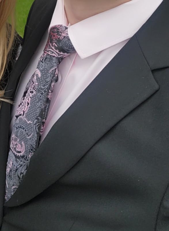 Men's Stretch Wrinkle Free Dress Shirt Formal Prom Wedding Long Sleeve Button Down Shirts customer photo 1