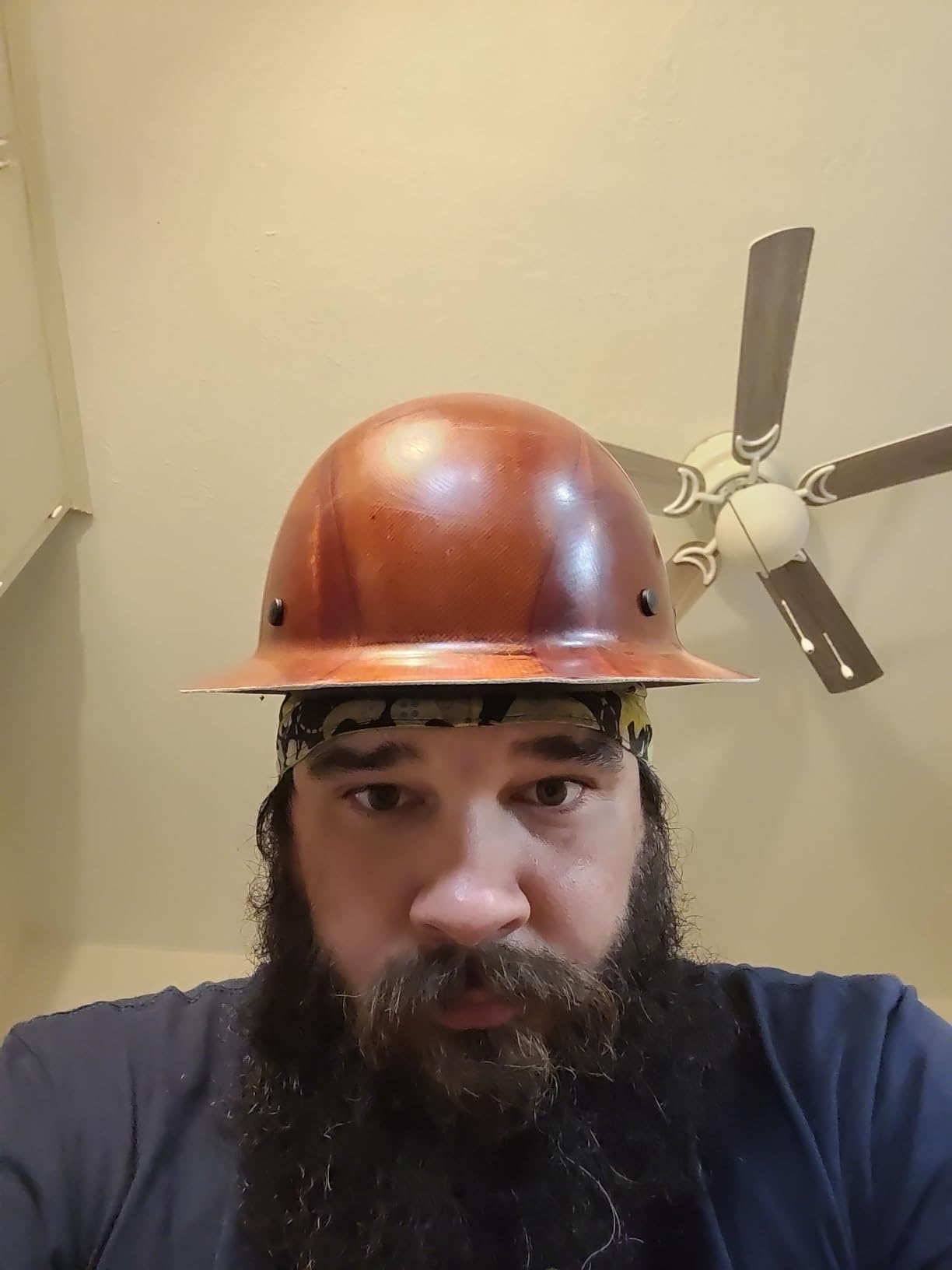 AFP Fiber Full Brim Hard Hat | 6 Point Ratchet Suspension | OSHA & ANSI Rated | Hard Hats for Men | Premium Construction Helmets for Safety customer photo 1