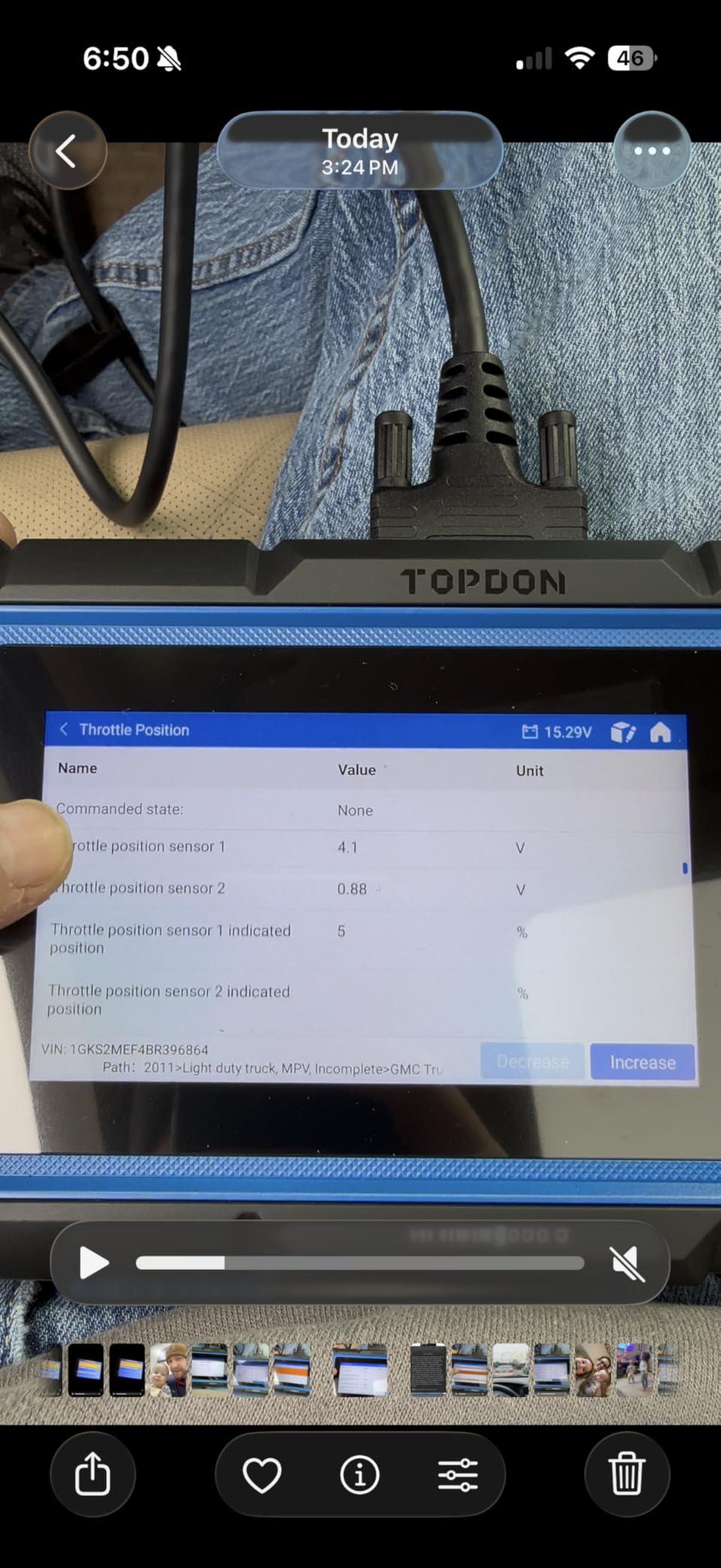 TOPDON Upgraded AD600S OBD2 Scanner, Diagnostic Tool, ABS SRS Transmission Engine Code Reader, 9 Reset Services Scan Tool, Oil/Brake/BMS/SAS/DPF/TPMS/ETS Reset, Injector Coding, Lifetime Free Update customer photo 2