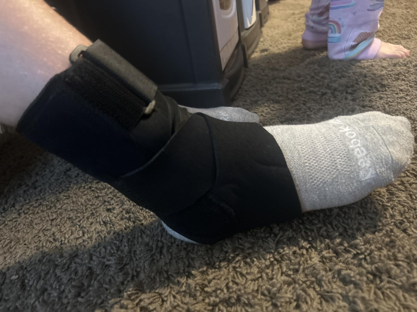 BraceUP Ankle Brace - Relieve Pain, Enhance Stability for Foot Pain, Sprained Ankle, Achilles Tendonitis, Men and Women customer photo 1