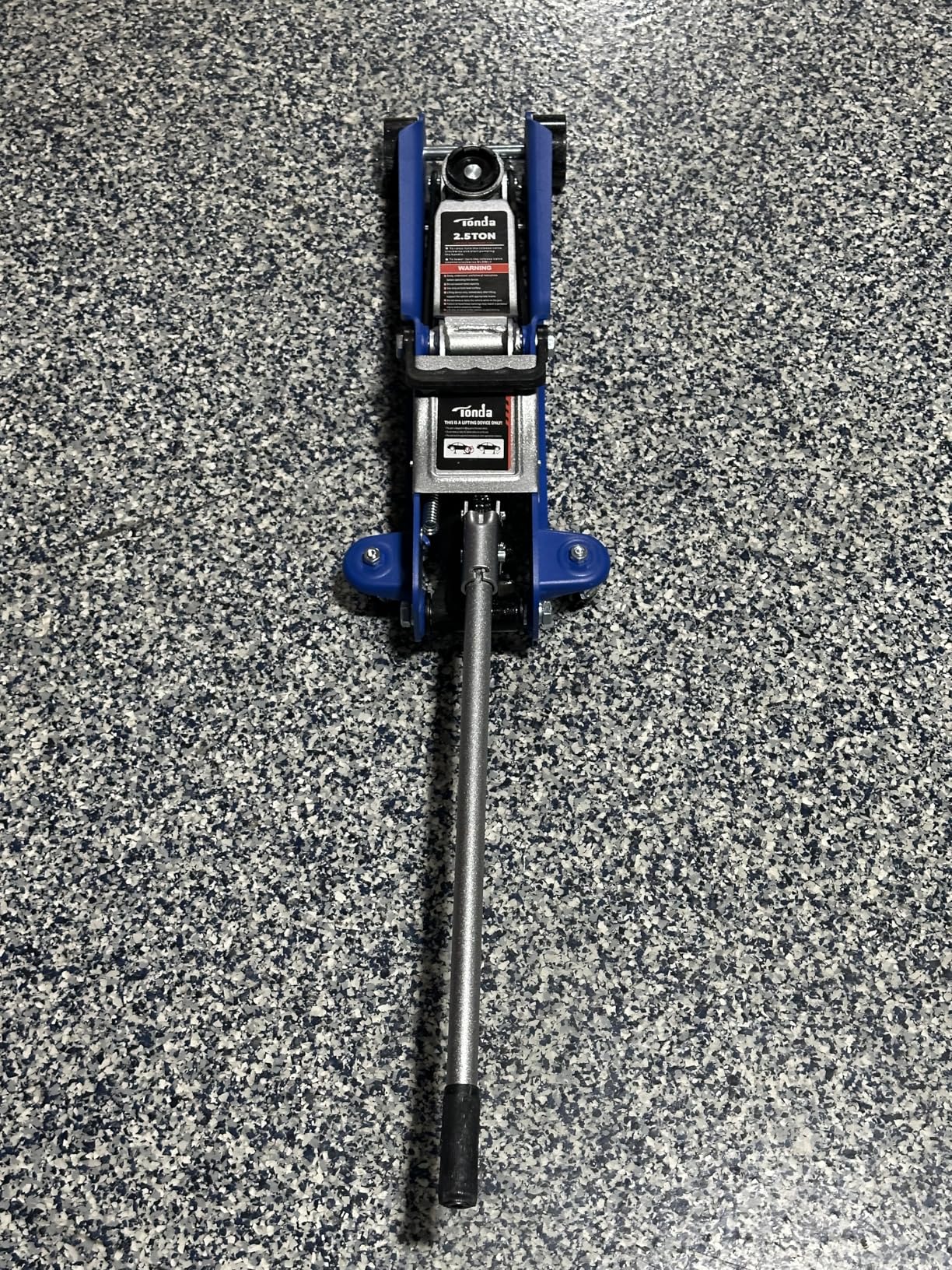 TONDA Low Profile Car Jack, 2.5 Ton (5,000 lb) Hydraulic Trolley Floor Jack for Garage, Home, Shop, Lifting Range 3.35