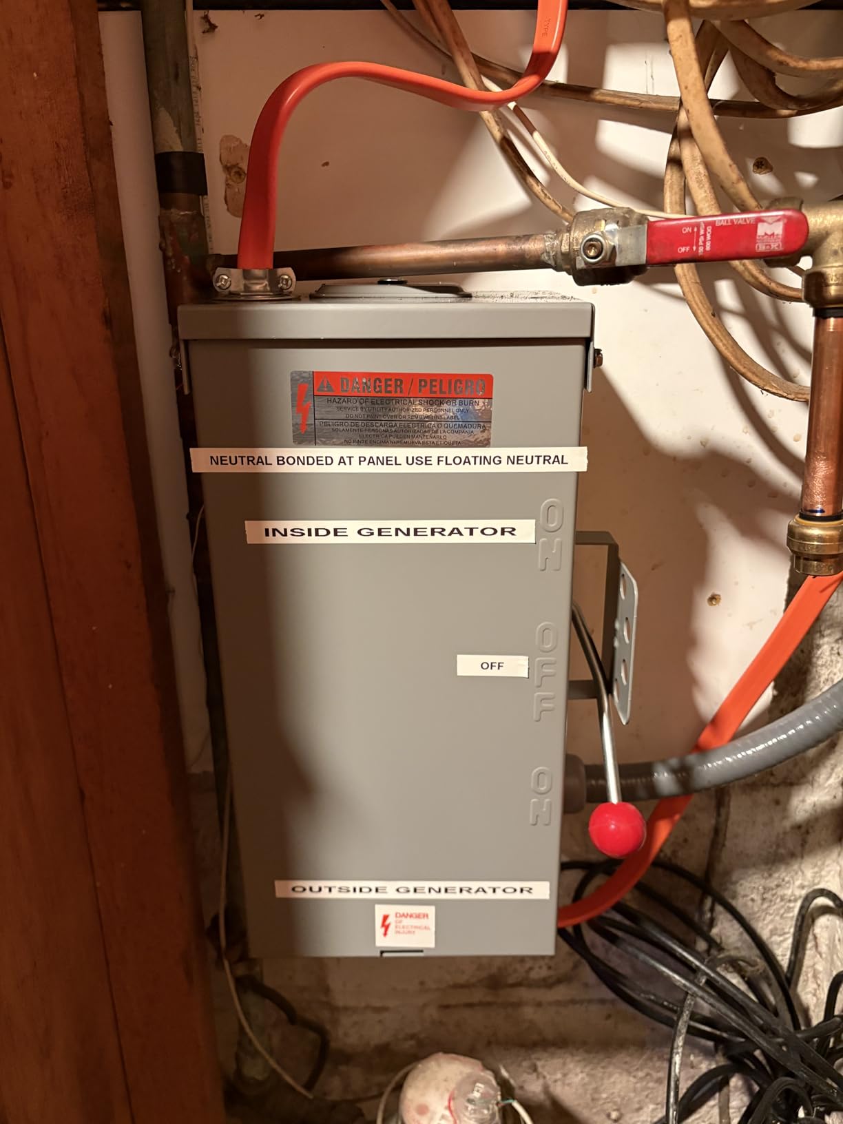 100A Generator Transfer Switch,24000W General-Duty Double-Throw Safety Switch,120/240-Volt Transfer Switches,Stronger Stability Manual Transfer Switches,NEMA 3R Standards for Outdoor and Indoor customer photo 1