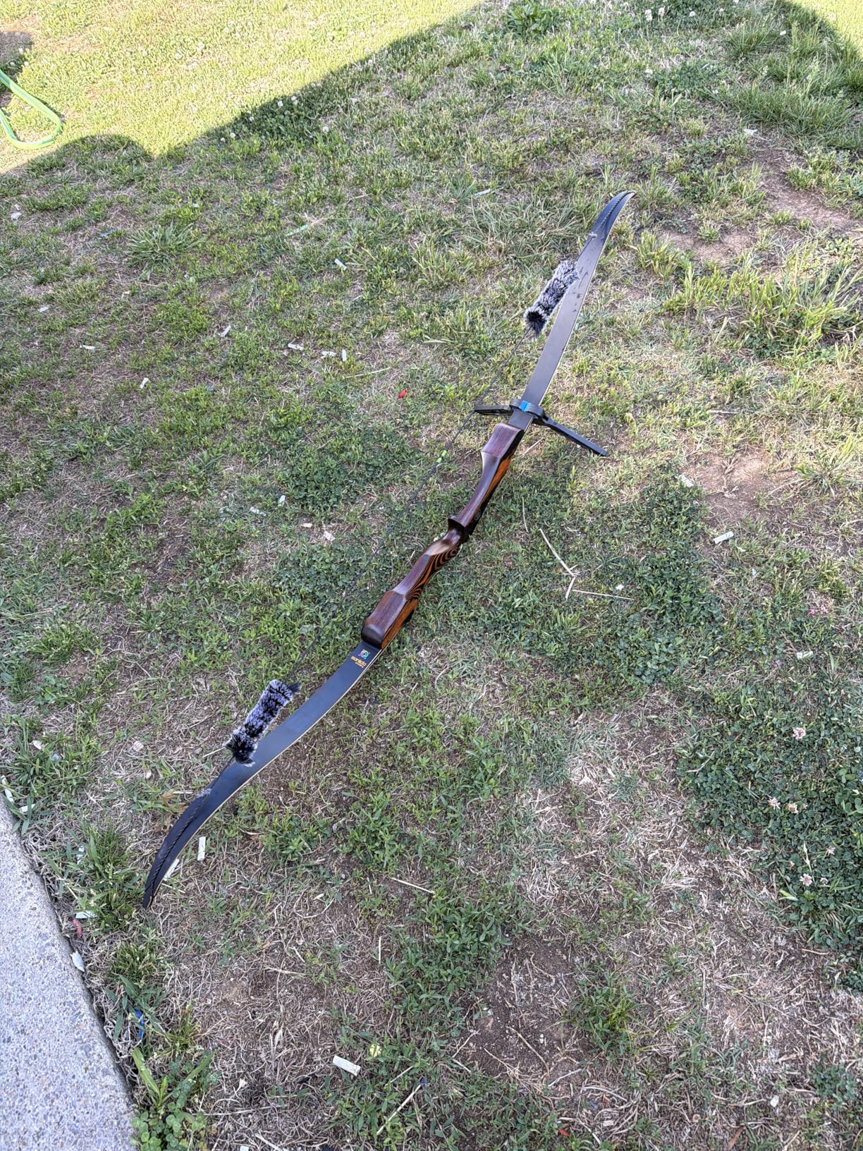 Sanlida Hermit X8 Standard ILF Takedown Hunting Recurve Bow for Adults and Hunters, 60 62 Inch Wooden Recurve Bows Package for Outdoor, Hunting and Practice 25-60Lbs RH Only customer photo 2