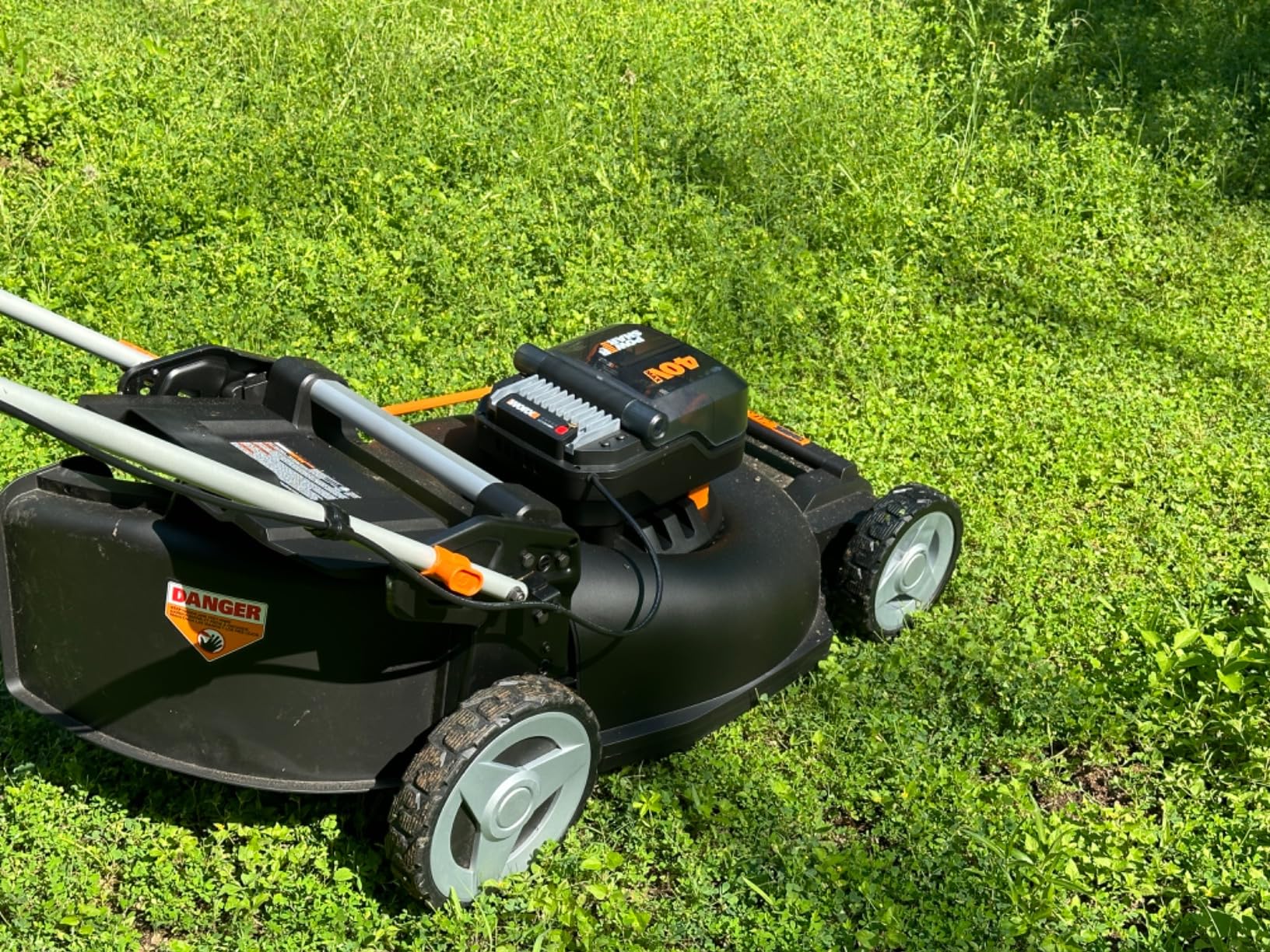 Worx Cordless Lawn Mower, 40V 21