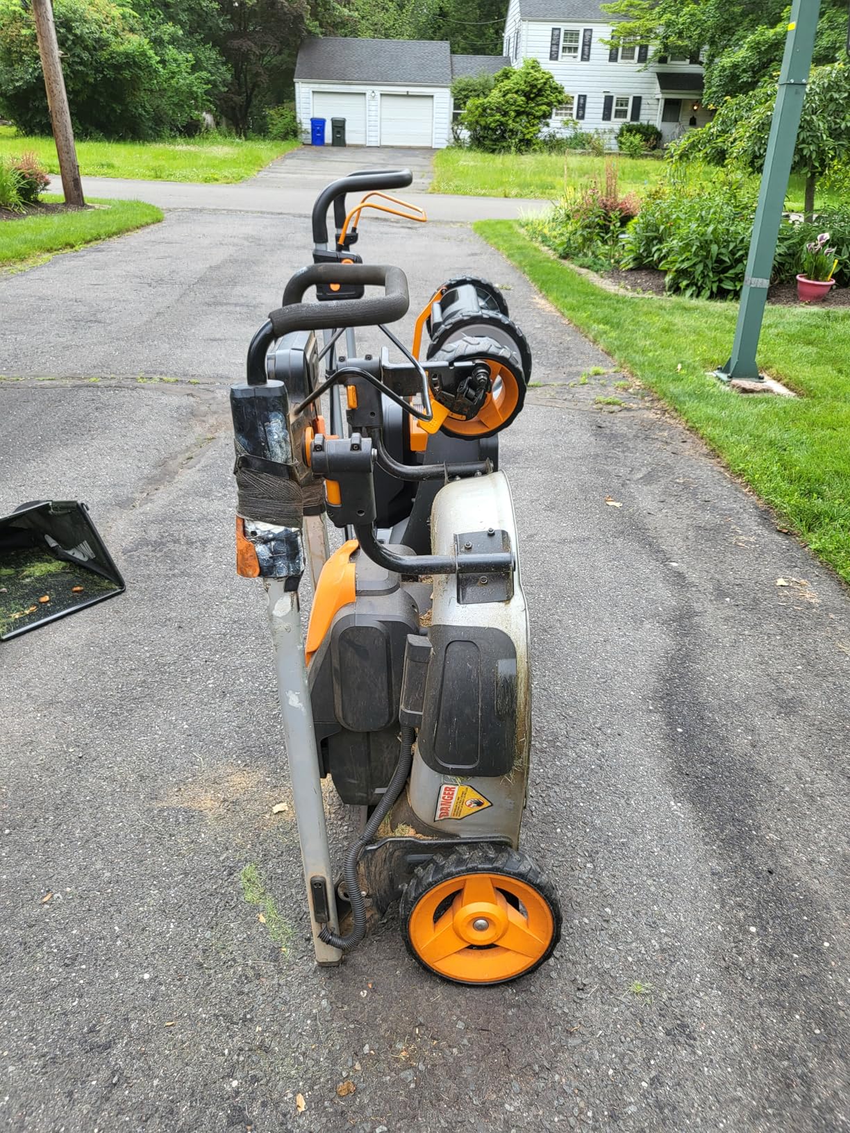 Worx Cordless Lawn Mower, 40V 21