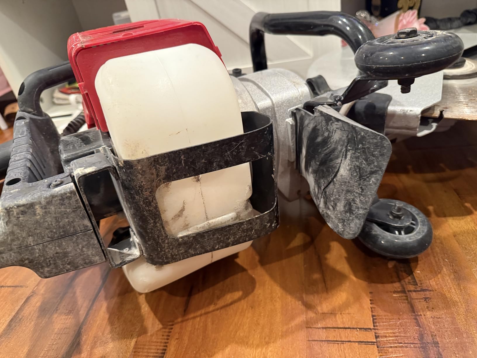 Gas Concrete Cut off Saw 2 Stroke 52 CC Cement Masonry Wet Dry Saw Cutter+Blade Power Cutter 1400W customer photo 2