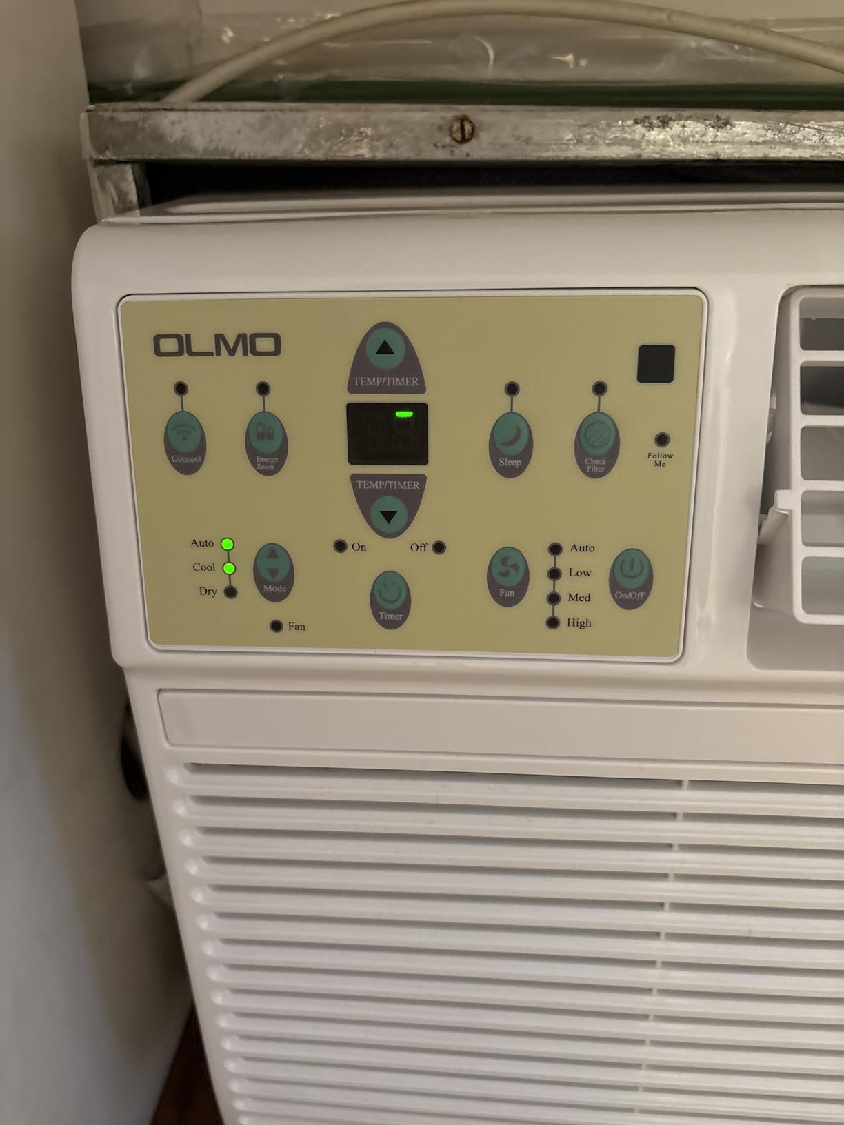 OLMO 14,000 BTU 230V Through-the-Wall Air Conditioner - Cooling Only - Built-In Wireless Smart Kit & Remote Included, R-32 Eco-Friendly Refrigerant customer photo 1