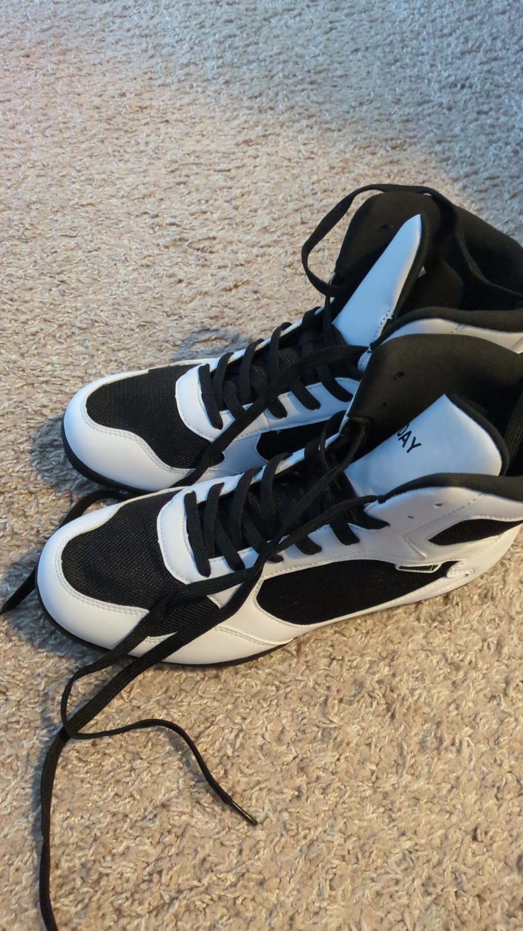 Wrestling Shoes Men Boxing Shoes for Men Pro Wrestling Boots High Top Fitness Weightlifting Powerlifting Shoes customer photo 2