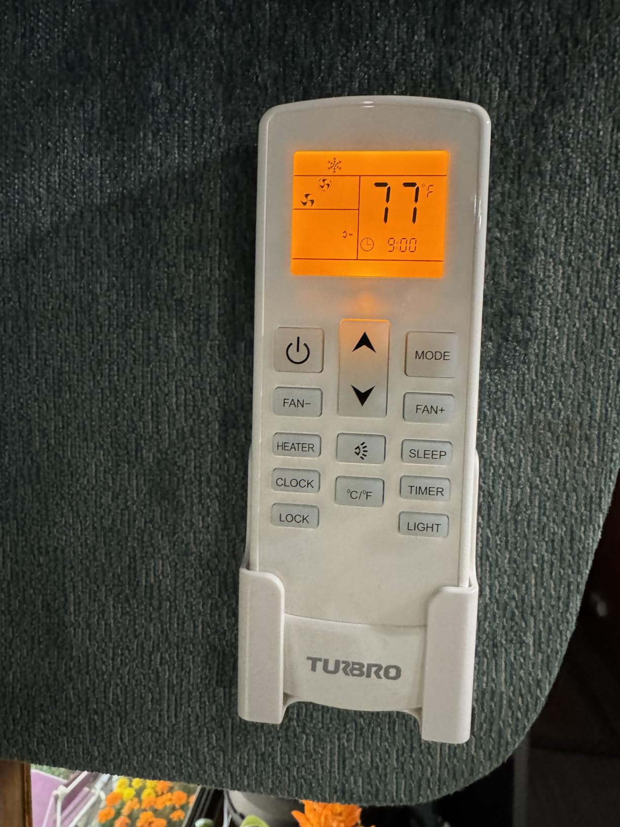 TURBRO RV Air Conditioner, 15,000 BTU Cooling with 1,500W Electric Heating, Non-ducted Rooftop Unit with Lift Handles, Ceiling Assembly with Atmosphere Lamp, 115V AC, Remote and WiFi-Controlled, White customer photo 1