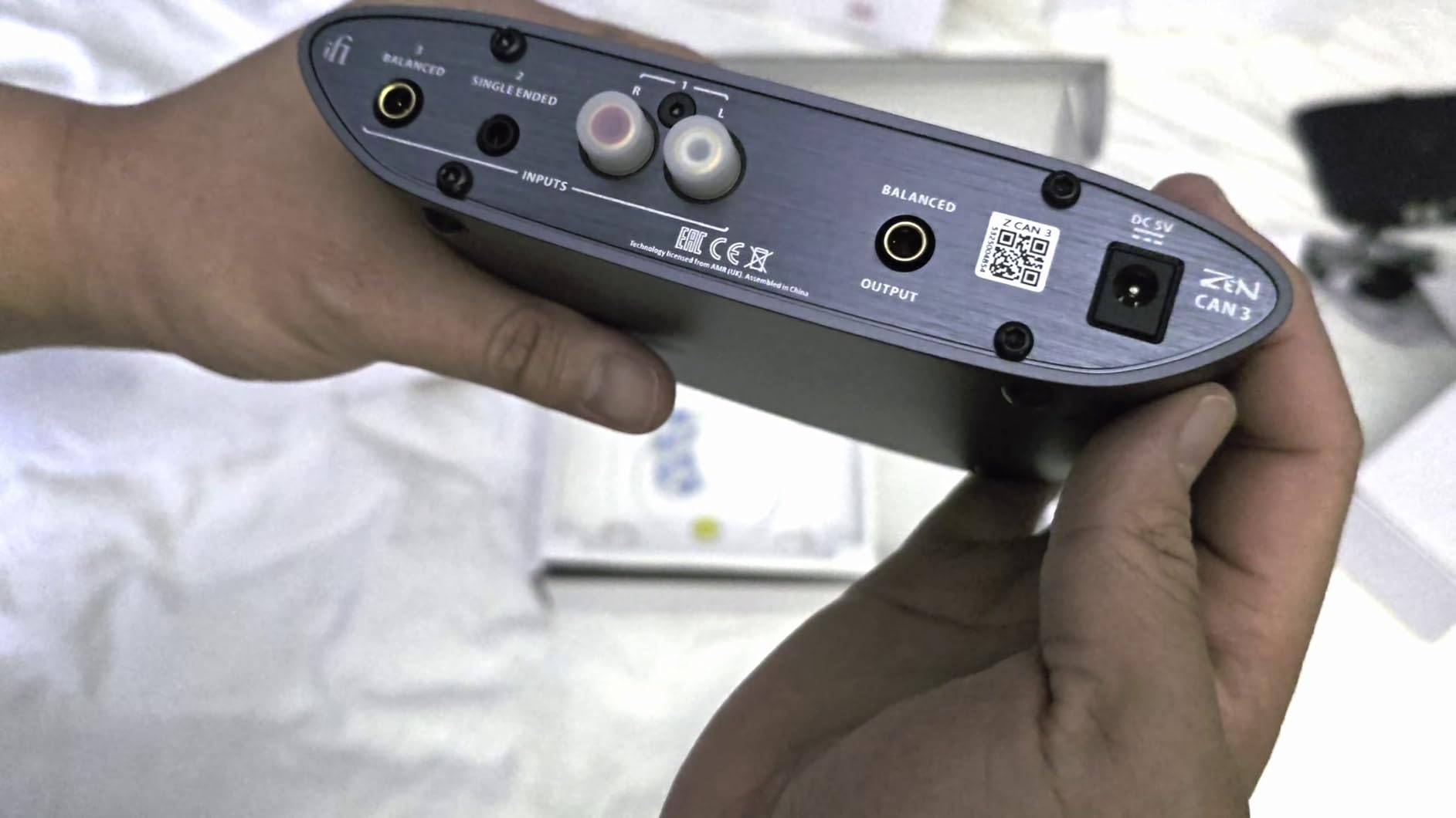 iFi Zen CAN 3 - High-Resolution Analogue Headphone Amplifier with xMEMS, Gaming & Movie EQ Modes, 4.4mm Balanced and 6.35mm Outputs customer photo 2