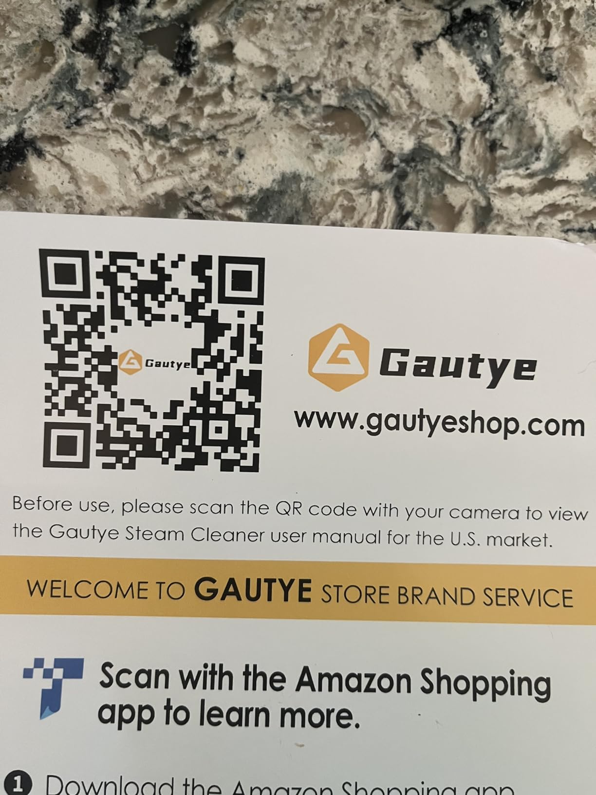 Gautye Steam Cleaner, 3 Level Adjustable Handle, 15s Heat Up, 1.69 Quarts Tank, Portable Steamer for Cleaning with 15 pcs Accessories, Steam Cleaner for Home for Dirt, Grease, Grout, Tile,Floor, Car customer photo 2