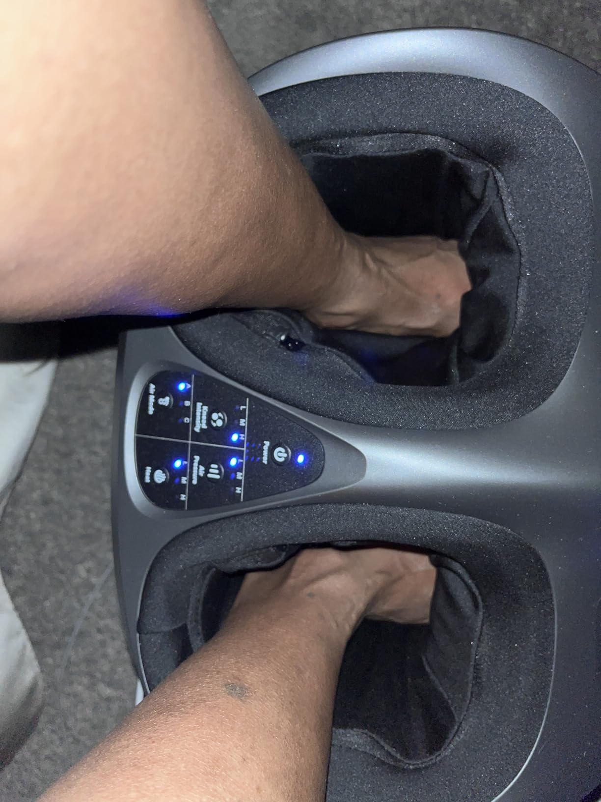 BOB AND BRAD Shiatsu Foot Massager with Heat and Remote, Deep Kneading Electric Feet Massager for Foot Fatigue, Fits US Size 12, Fathers Day Dad Gifts for Men Husband customer photo 2
