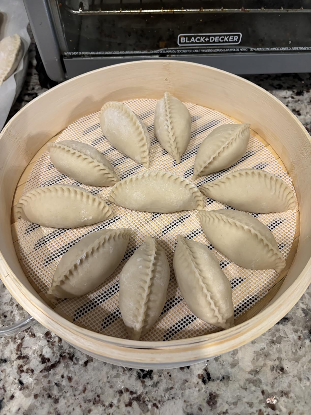 7 Piece Dumpling Maker Kit - All-in-One Empanada Maker Set with Press Molds & Ring Cutters, BPA-Free Kitchen Accessories for Home Cooking customer photo 2