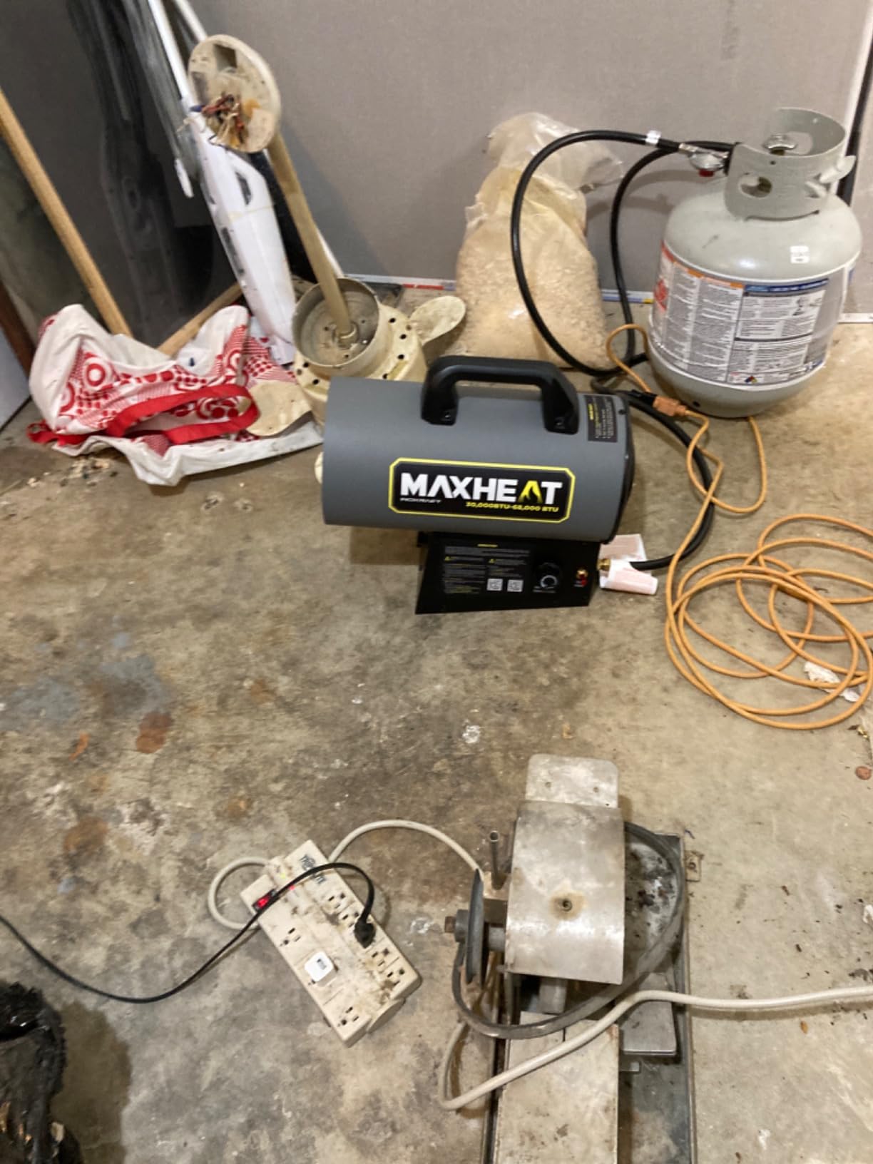 InoKraft MaXheat MH68 68,000 BTU Forced Air Propane Heater, Portable for Garage customer photo 1