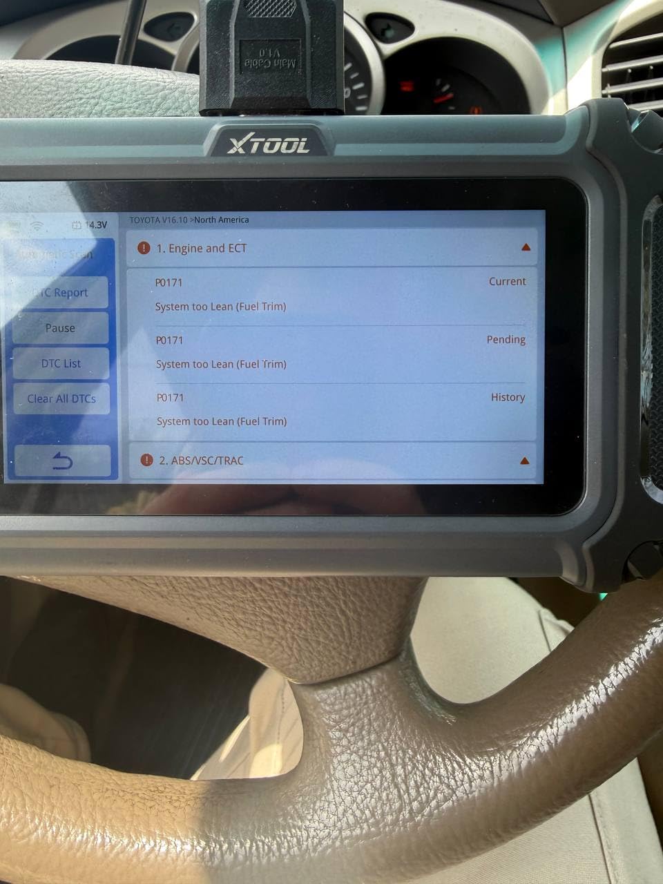 XTOOL D5S OBD2 Scanner with Touchscreen, Code Reader for Cars & Trucks with 16 Resets, Crank Sensor Relearn, Throttle Relearn, EPB, FCA, CAN FD for GM, Engine ABS SRS Transmission Car Diagnostic Tool customer photo 1