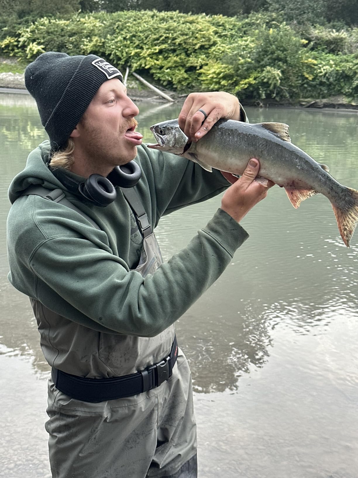 Simms Men's Tributary Stockingfoot customer photo 1