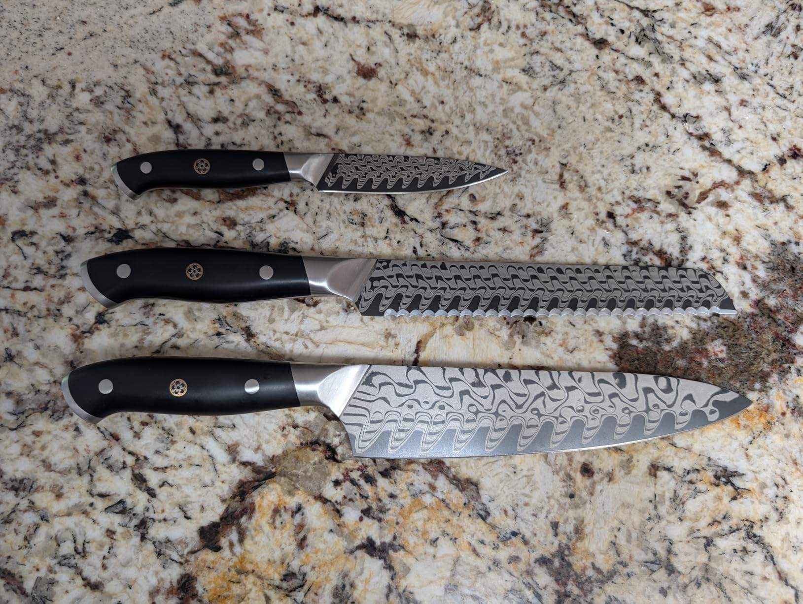 HENCKELS Compass Damascus 3-pc Starter Damascus Knife Set customer photo 2
