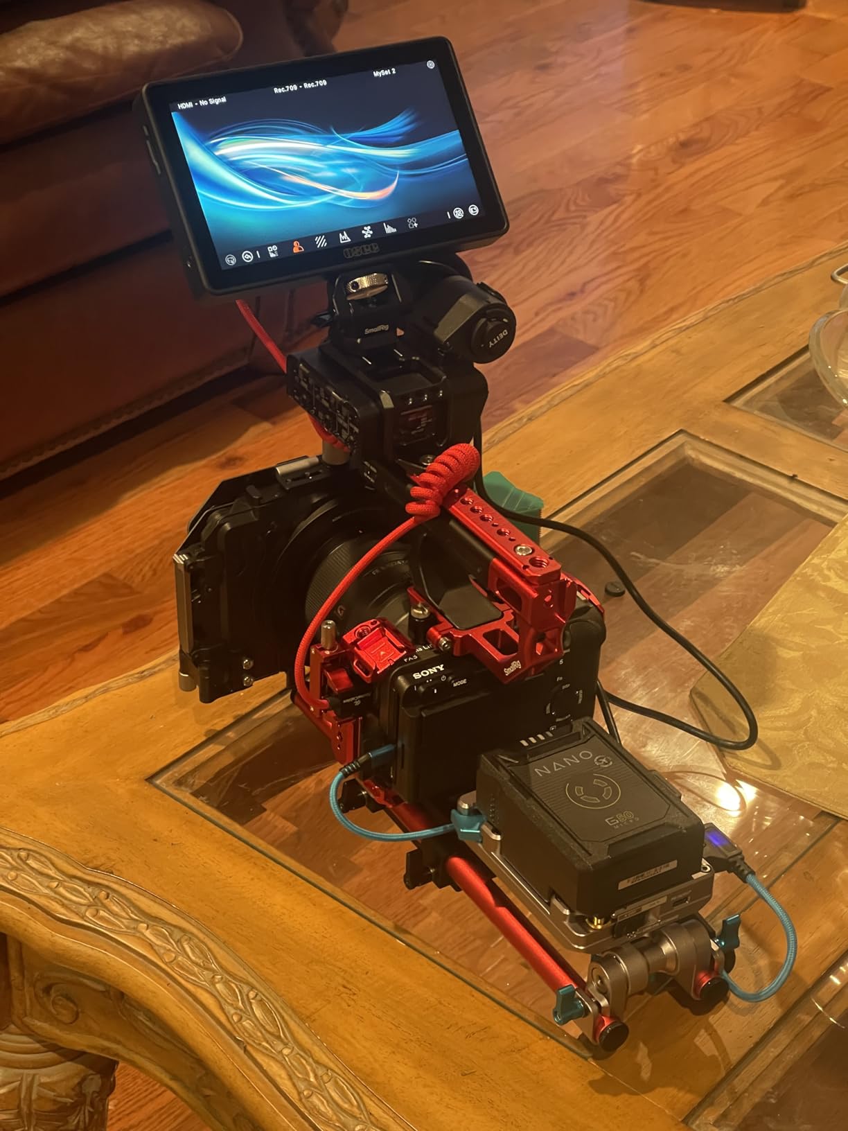 Osee G7 Pro 7'' 3000Nits Camera Monitor, Touchscreen Camera Control HDR Field Monitor with 3G-SDI & 4K HDMI in/Out, Touch Focus Tracking for FX3/ A7 IV/ EOS R5 II/ EOS R8/ Z9/ Z6 III/ ZV-E10M2 customer photo 1