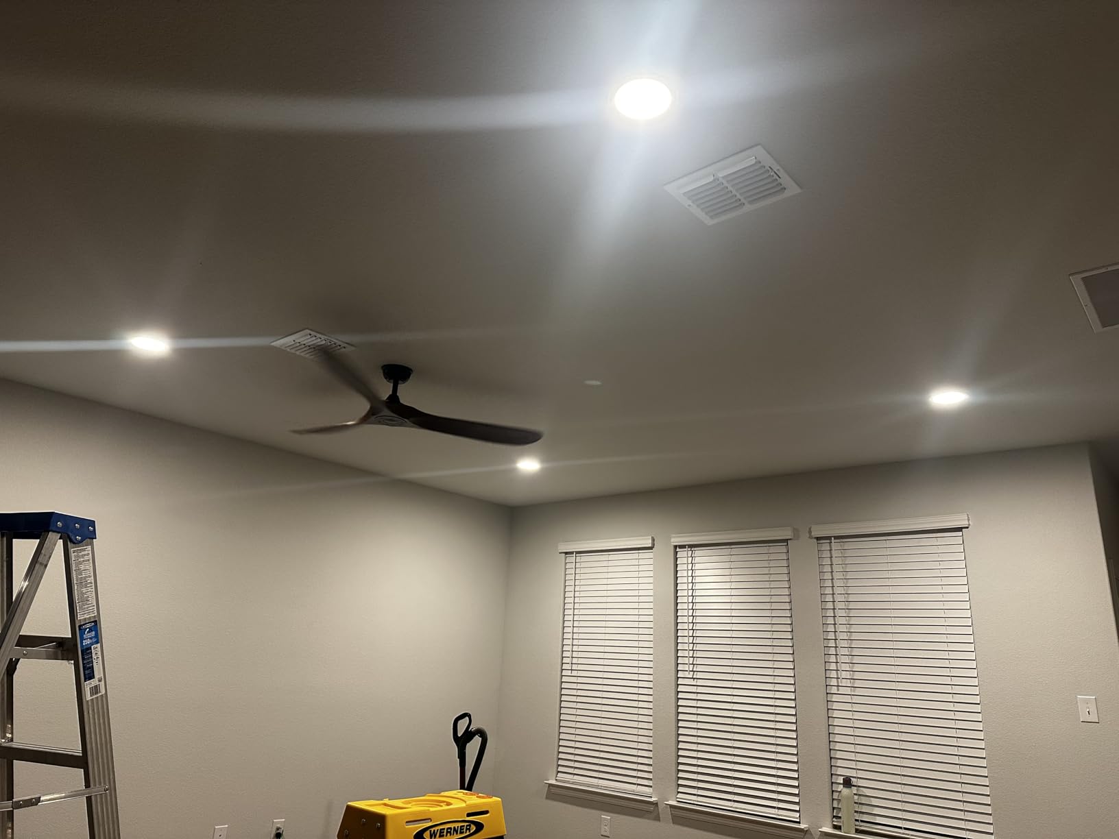 heimo 72 inch Ceiling Fan No Light, Indoor Outdoor 3 Blade Wood Ceiling Fans Without Lights for Patios Living Room Bedroom Extra Large Exterior Big Outside Wooden Fan with Remote (Walnut) customer photo 1
