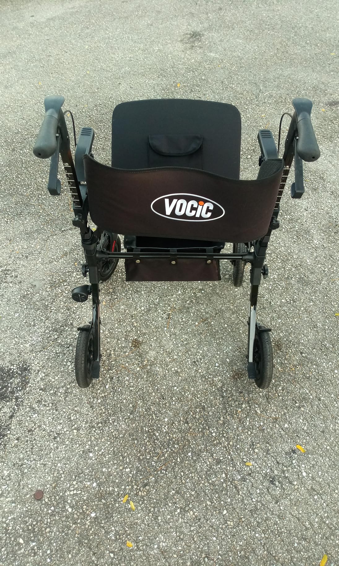 VOCIC Walkers for Seniors Z59, 2 in 1 Walker Wheelchair Combo, 400 LBS Weight Capacity, 10