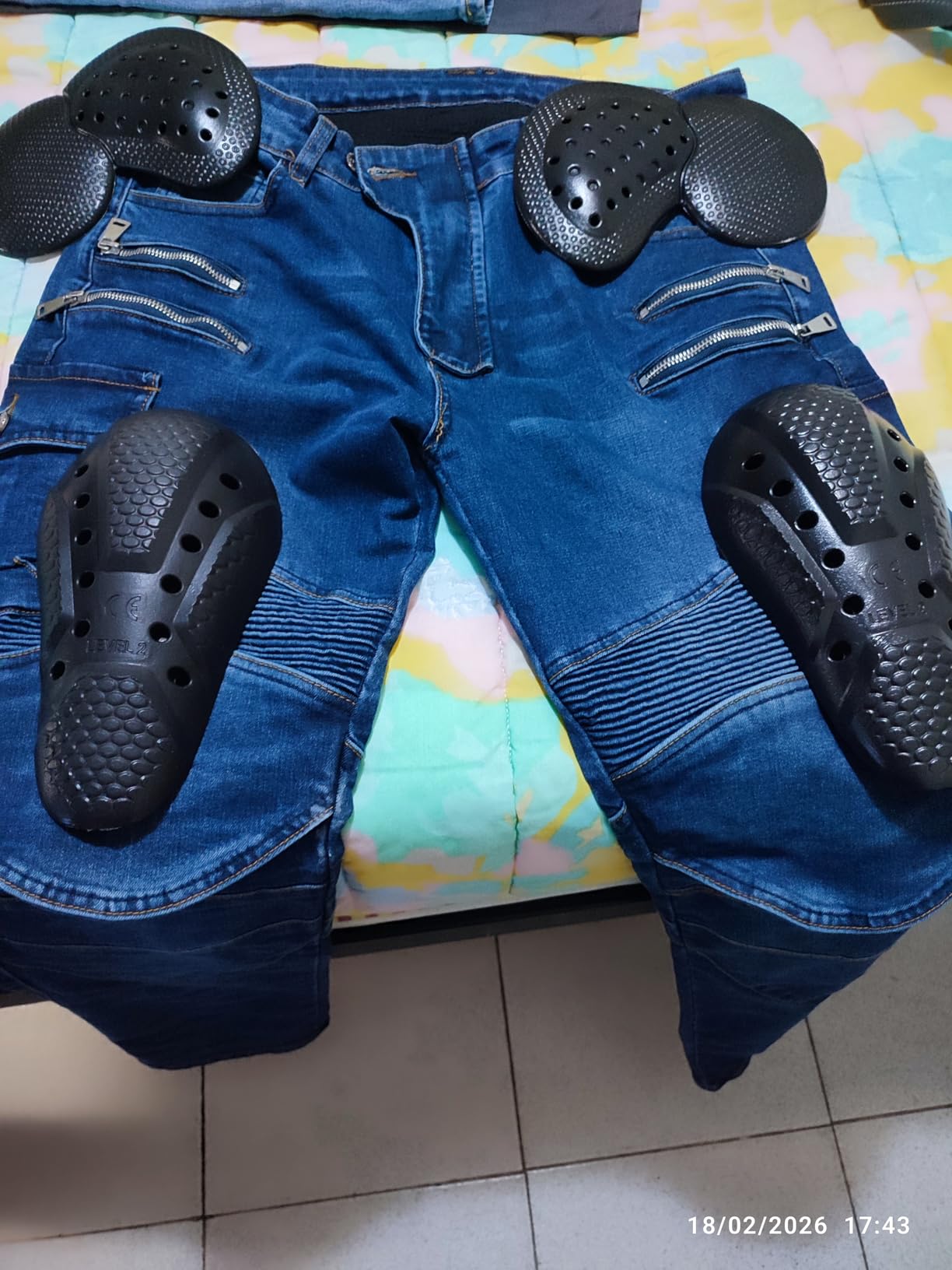 Motorcycle Riding Pants for Men with Armor, Motorcycle Pants Mens - Motorcycle Jeans for Men customer photo 1
