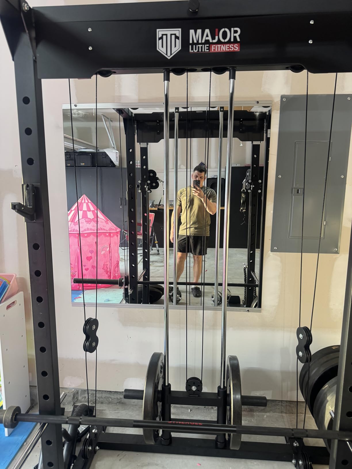 LOAAO Home Gym Mirror, 48