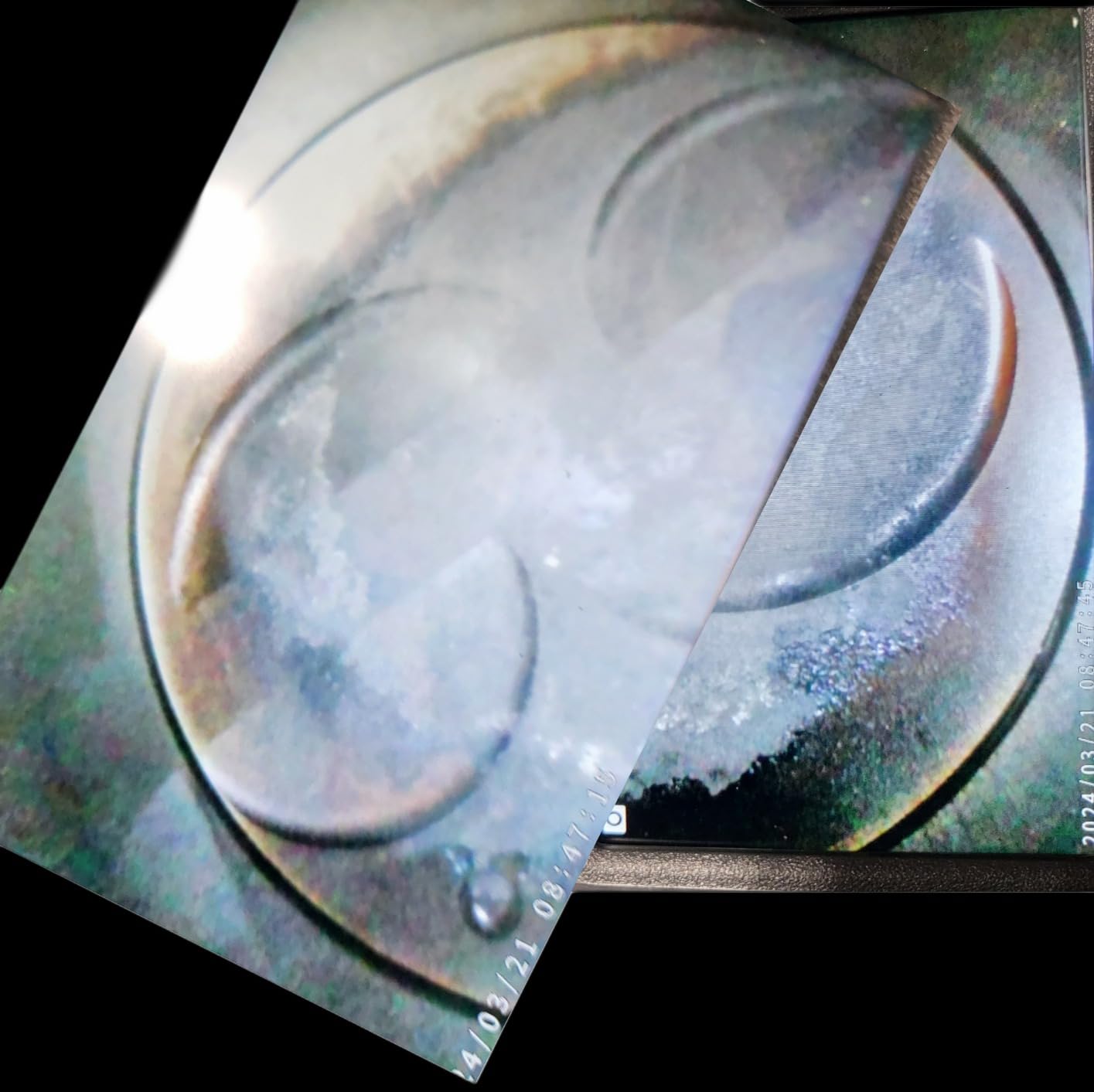 DEPSTECH Articulating Borescope Camera with Light: Dual Lens Industrial Endoscope with 4.5