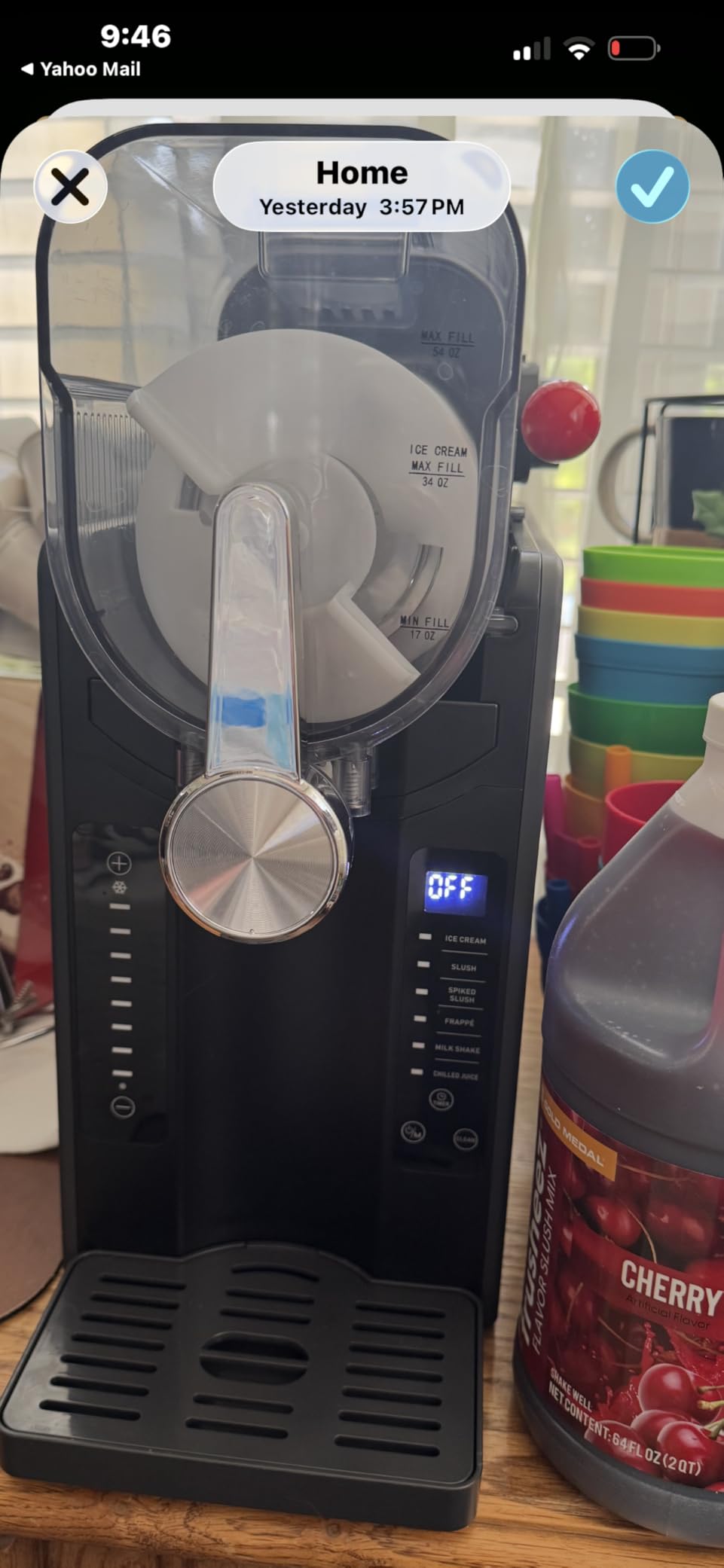 BKPPM Slushie Machine: No Ice Needed Slushy Machine for Home, 6 Preset, Real-Time Temp Display, Auto-Clean | Frozen Margaritas, Cocktails, Frappés, Ice Cream, Smoothies, Milkshakes, Summer Parties customer photo 1