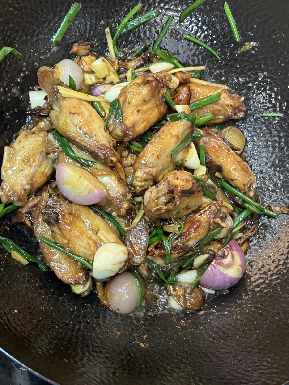 Souped Up Recipes 10 Inch Carbon Steel Wok For Electric, Induction and Gas Stoves (Lid and User Guide Video Included) customer photo 1