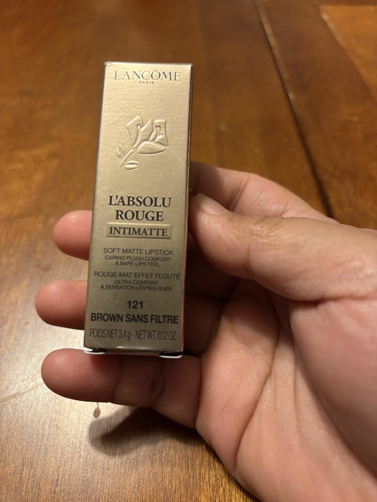 Lancome L'Absolu Rouge Intimatte Hydrating Matte Lipstick - Buildable & Lightweight Formula with a Soft Matte Finish - Up To 24HR Comfort customer photo 2