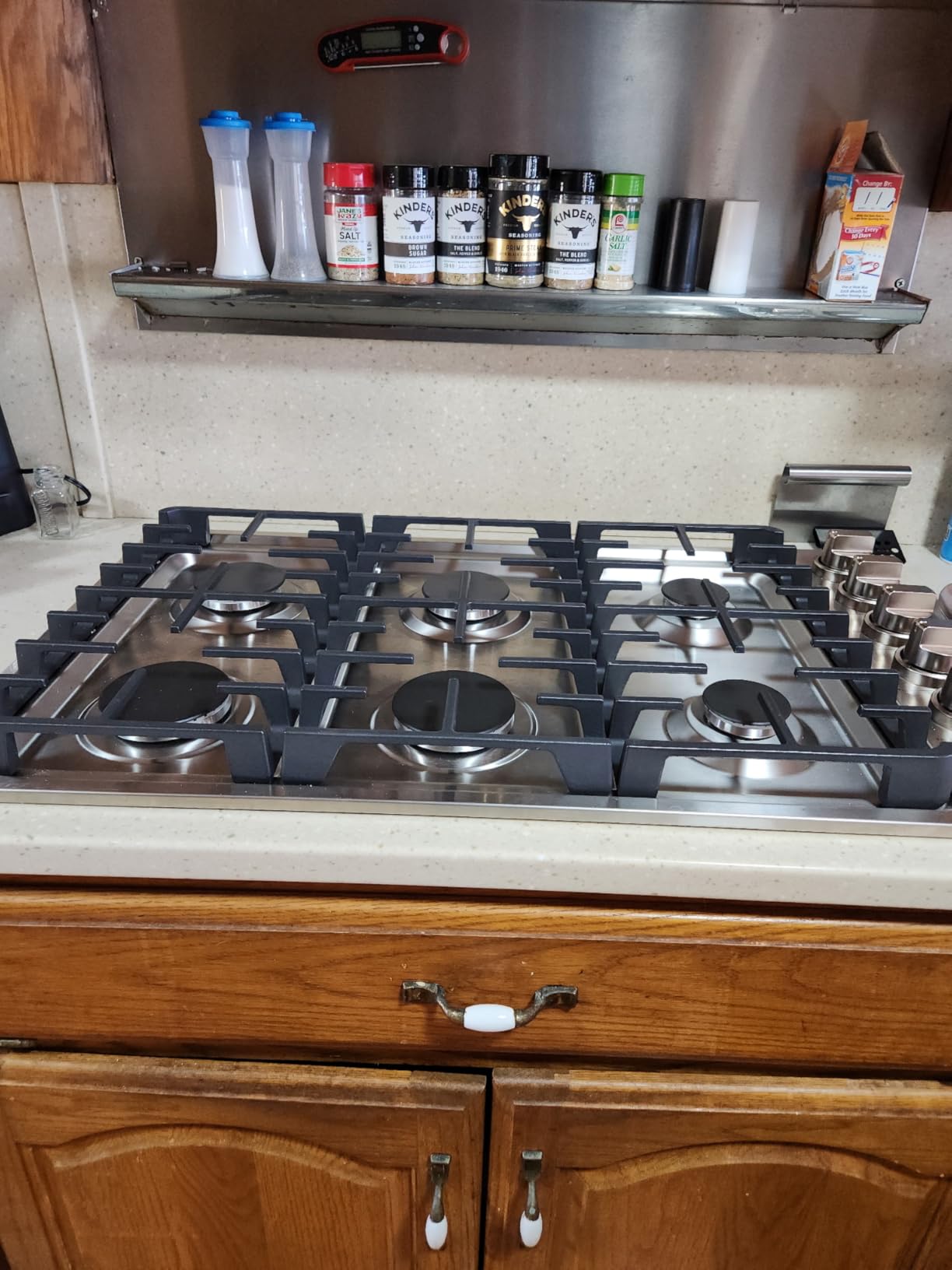Empava 30 Inch Built-in Gas Cooktop with 5 Sealed SABAF Burners, Stainless Steel Surface, LPG/NG Convertible, Flame Failure Protection, Dishwasher Safe Grates customer photo 1