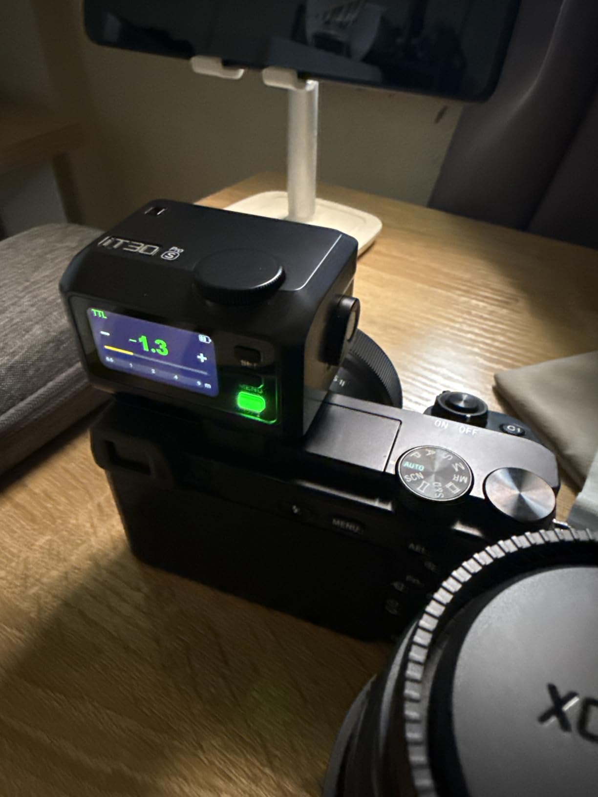 Godox iT30Pro S iT30ProS Mini Flash for Sony Camera, TTL Auto-Exposure, HSS 1/8000 Seconds, 2.4G Wireless Xsystem, 2.8