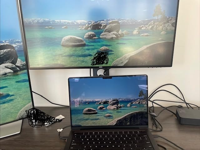 Dell SD25TB4 Pro Thunderbolt 4 Smart Dock - Supports 8k Display, 3 Years Warranty with 180W Adapter, HDMI, DisplayPort, Thunderbolt Cable, Cloth - USB C Docking Station Hub with Accessories customer photo 1