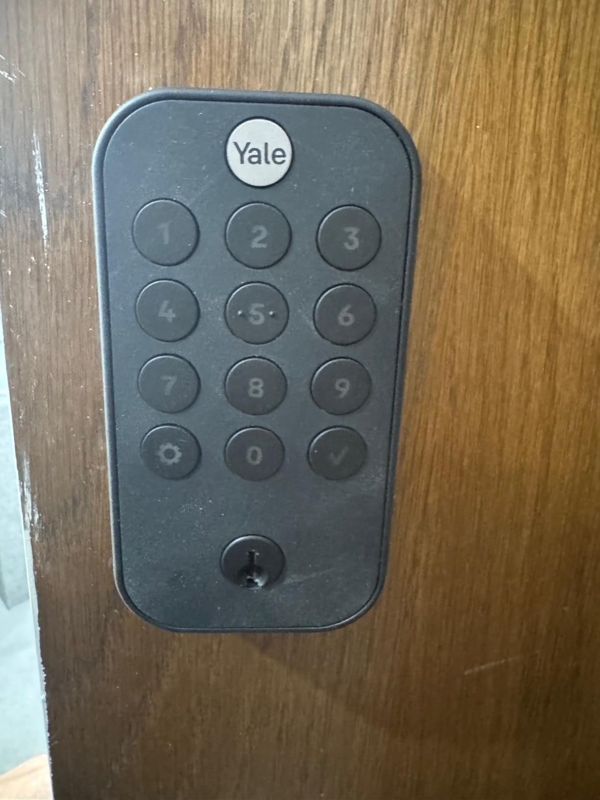 Yale Assure Lock 2 Keypad Smart Deadbolt with Wi-Fi - Black Suede Keyless Entry Lock for Front Door, Vacation Rental, Airbnb & Property Managers - Electronic Code Entry, YRD410-CB1-BSP customer photo 2