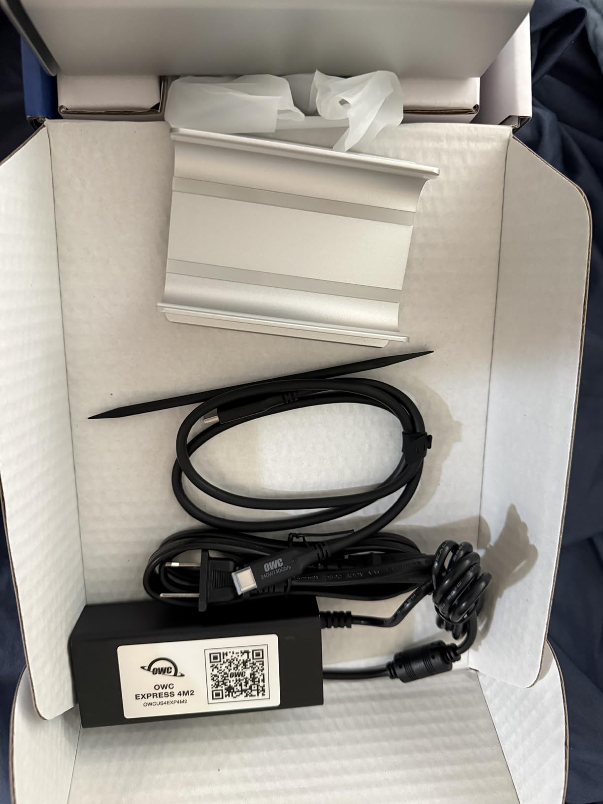 OWC Express 4M2 Four-Slot USB4 (40Gb/s) RAID Storage Enclosure for NVMe M.2 2230/2242/2280 SSDs (Enclosure Only) customer photo 2