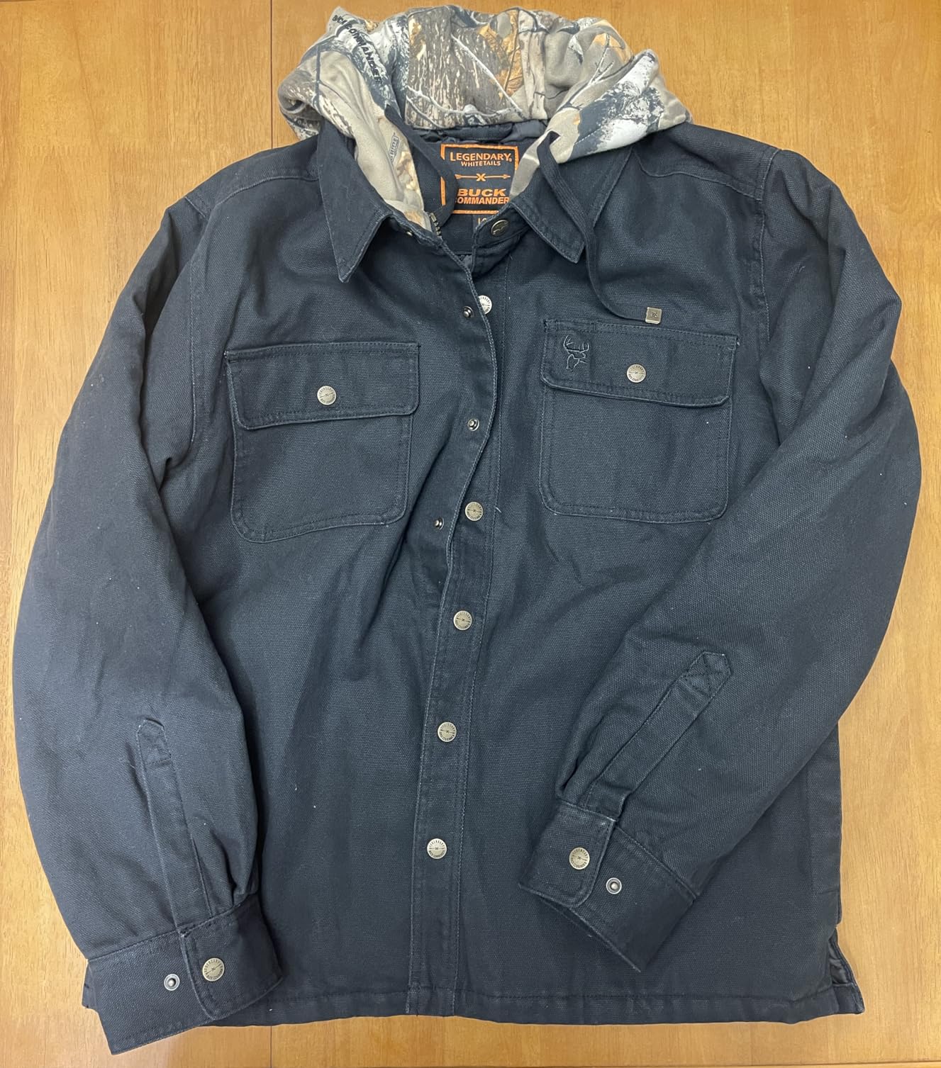 Legendary Whitetails Men's Canvas Hooded Water-resistant Heavyweight Jacket customer photo 1