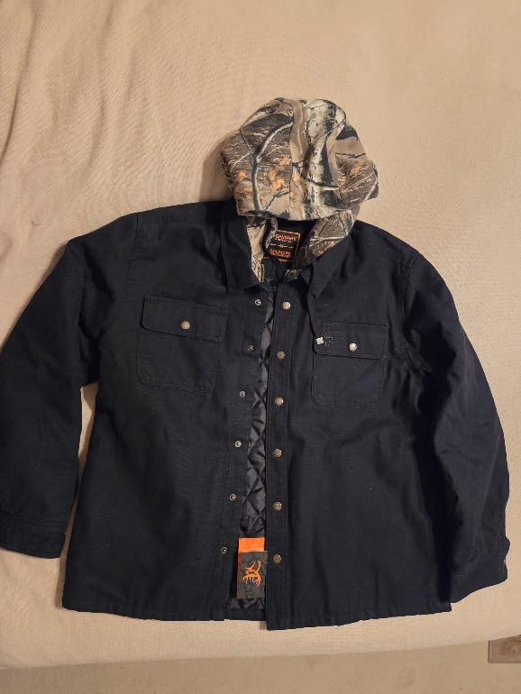 Legendary Whitetails Men's Canvas Hooded Water-resistant Heavyweight Jacket customer photo 2