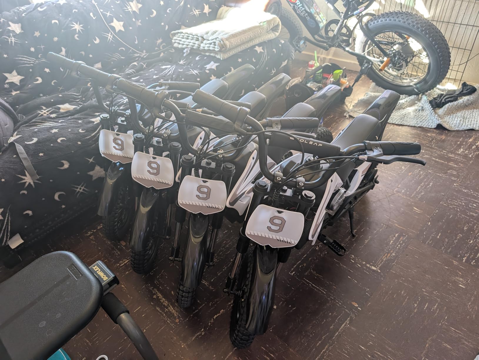 K1 Kids Electric Dirt Bike 36V Motorcycle, 16MPH Fast Speed 14 Mile Long-Range, 700W Peak 3-Speed Modes Electric Bike for Kids Ages 3-10 customer photo 1