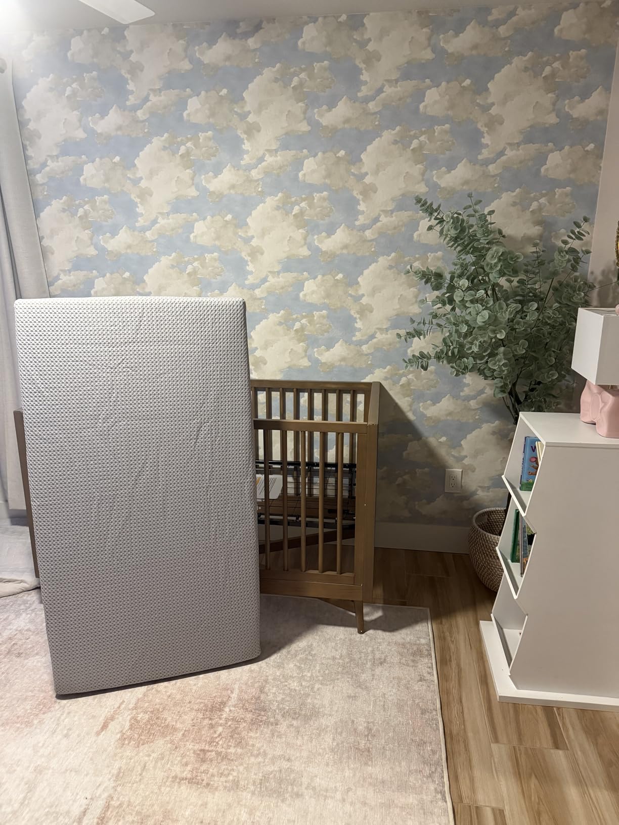 Serta Perfect Start Breathable Limited Two-Stage Crib Mattress and Toddler Mattress - Breathable Cover and Fiber Core, Machine Washable Cover, Waterproof, 7 Year Warranty, Made in USA customer photo 2