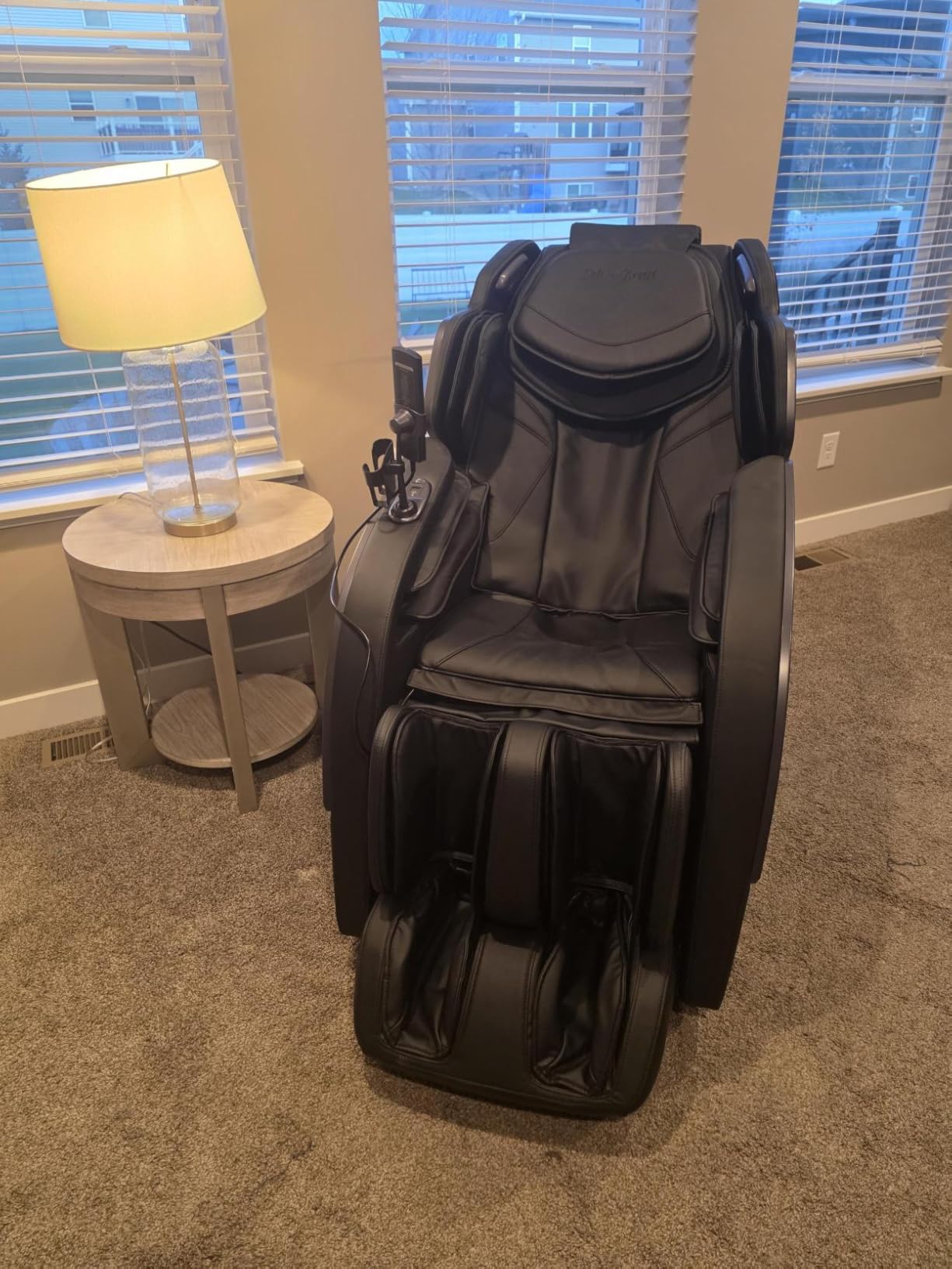 BOB AND BRAD iMaster Pro 4D Full Body Massage Chair, Co-Developed with Physical Therapists, 166° Zero Gravity SL-Track Recliner, Voice Control, Heat, Deep Tissue & Auto-Extend Calf for Tall Users customer photo 1
