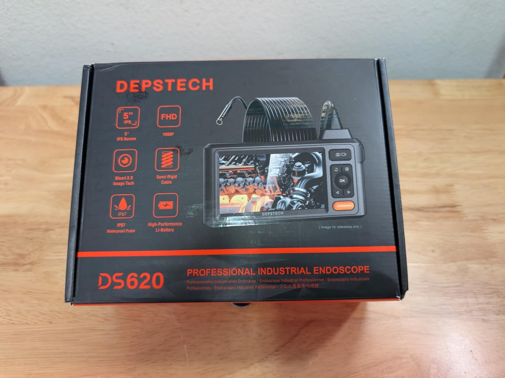 DEPSTECH Inspection Endoscope Camera with Lights: Triple Lens 5